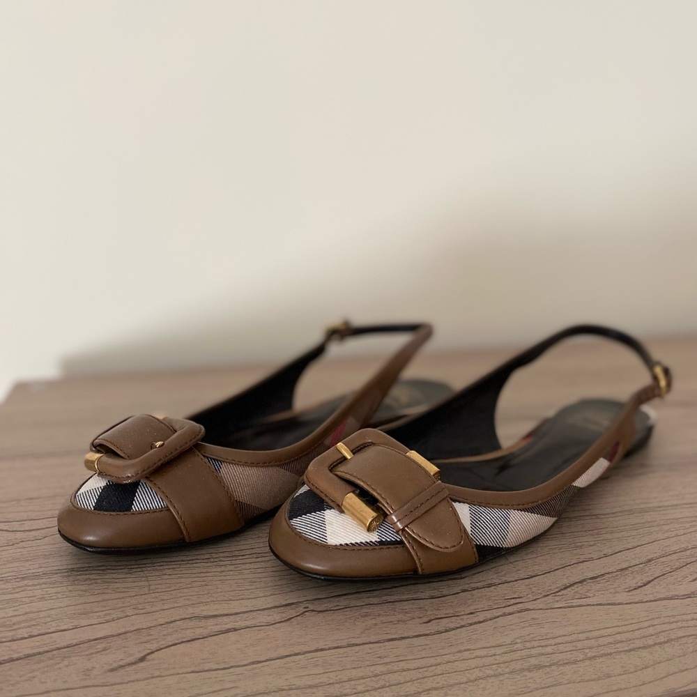 Burberry flats size 40 (9) Made in Italy